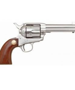 Cimarron Model 'P' Single Action Revolver .45 Long Colt 4.75" Barrel 6 Rounds Stainless Steel Pre-War Walnut Grip MP4500
